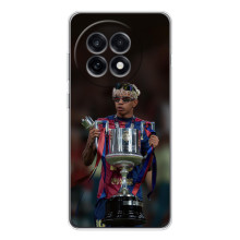 Чехол с футболистом Ламин Ямаль OnePlus 13R (Ямал с кубком)