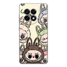 Чехол с Лабубу на OnePlus 13R (Коллаж Лабубу)