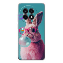 Чехол с принтом стильные животные для 13Р – Кролик в очках