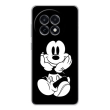 Міккі Маус чохол для OnePlus 13R (AlphaPrint - Мультяшні) (Маус на чорному)