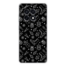 Новорічні, Святкові Чохли для OnePlus 13R - 2024 год (Новорічний фон)