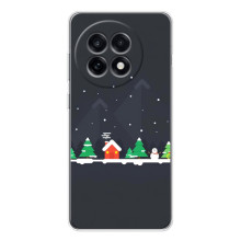 Силіконовий бампер на різдво для OnePlus 13R (Місто зимове)