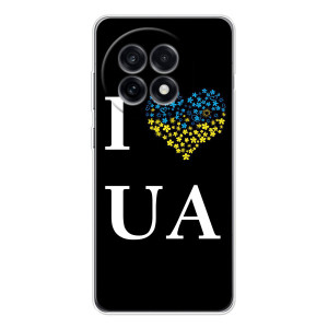 Силиконовый Чехол на OnePlus 13R (Я-Украина) – I Love UA