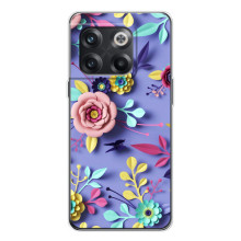 Чехлы с Цветами для OnePlus 13s (VPrint) (Цветочный дизайн)