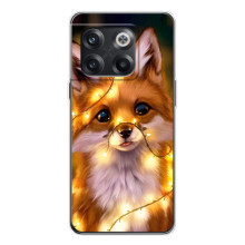 Чехлы с картинкой Лисички для OnePlus 13s (VPrint) (Лисичка в гирляндах)