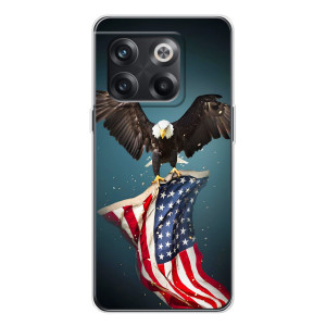 Чехол Флаг USA для OnePlus 13s – Орел и флаг