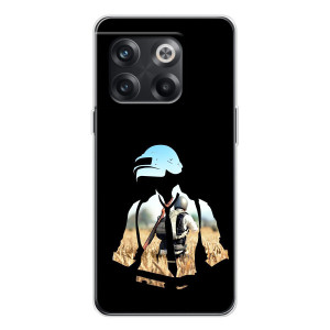 Силиконовый чехол с картинкой "Герой Pubg" на OnePlus 13s – Пубг мен