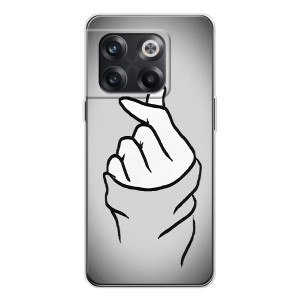 Чохол з принтом для OnePlus 13s (AlphaPrint - Знак сердечка)