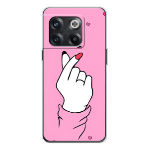 Чохол з принтом для OnePlus 13s (AlphaPrint - Знак сердечка)