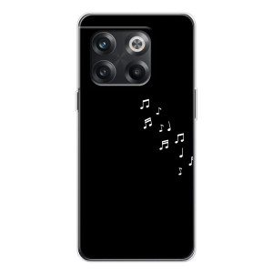 Чехол с картинками на черном фоне для OnePlus 13s – Ноты