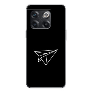 Чехол с картинками на черном фоне для OnePlus 13s – Самолетик