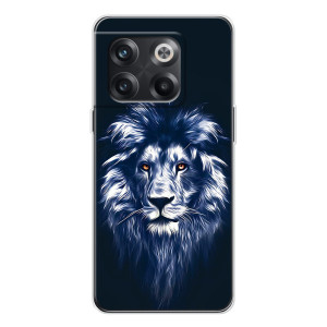 Чехол с картинкой на OnePlus 13s – Лев - синий