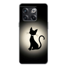 Чохол з принтом для OnePlus 13s (AlphaPrint) Модні коти (Силует котика)
