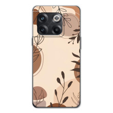 Чехол с цветочным принтом на 13с – Коричневые цветы