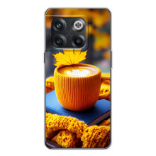 Чехол с уникальным дизайном «Осень с кофе» для OnePlus 13s – Кофе с жёлтым
