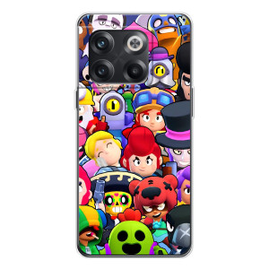 Силиконовый Чехол на OnePlus 13s с картинкой Brawl Stars – Персонажи