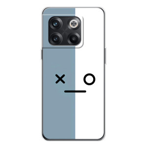 Чохли (ТПУ) (смішні стікери) для OnePlus 13s – Сіро-білий