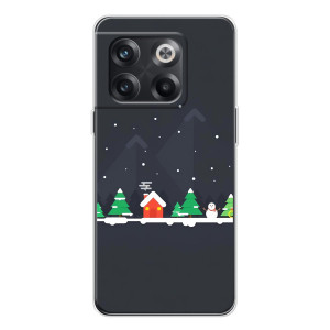 Силиконовый бампер на рождество для OnePlus 13s – Город зимний