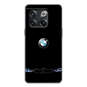 Силиконовый бампер с картинкой машины на OnePlus 13s (Черный BMW)