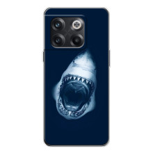 Силиконовый бампер с картинкой животных для OnePlus 13s – Пасть Акулы