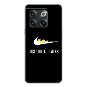 Силиконовый Чехол на OnePlus 13s с картинкой Nike – Later