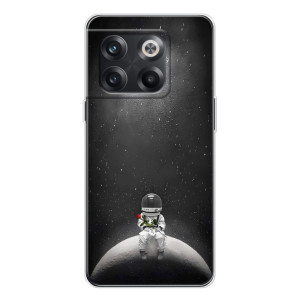 Силіконовый Чохол з принтом "Космонавти" на OnePlus 13s – Космонавт романтик