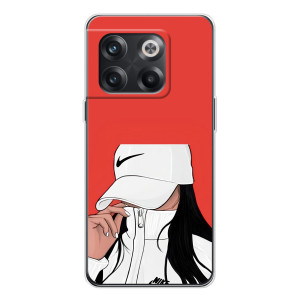 Силіконовый Чохол на OnePlus 13s з картинкой Модных девушек – Дівчина Nike