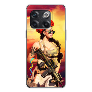 ЗСУ Чехлы (TPU) для OnePlus 13s (Женщина солдат)