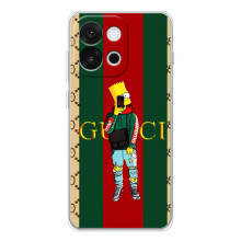 Бренднові Чохли для OnePlus 13T - (PREMIUMPrint) (Барт ГУЧЧІ)