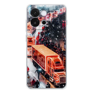 Чехлы на Новый Год OnePlus 13T – Кока Кола