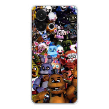 Чехлы Пять ночей с Фредди для 13Т (Персонажи Фредди)