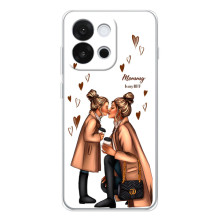 Чохол з друком для OnePlus 13T - (Мама з дитинкою) (AlphaPrint) (Донька і мама)