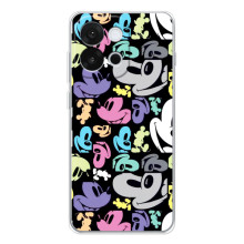 Чехлы с принтом Микки Маус на OnePlus 13T – Цветной Микки Маус