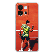 Чехлы с принтом Спортивная тематика для OnePlus 13T – Алькарас Теннисист