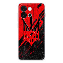 Чехлы УПА (Красно-Чёрный) на OnePlus 13T – Герб в цвете УПА