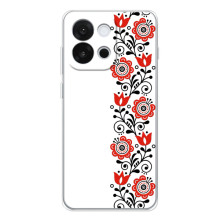 Чохол для Патріота України OnePlus 13T - (AlphaPrint) – Яскрава вишиванка