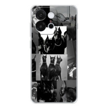Чехол ДОБЕРМАН для OnePlus 13T – Коллаж Доберман