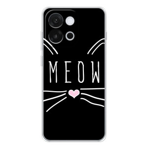 Бампер з зображенням Котиків для 13Т – КОТИК MEOW