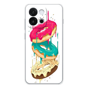 Чехол с изображением  вкусной еды для OnePlus 13T – Сочные пончики