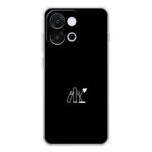 Чехол с картинками на черном фоне для OnePlus 13T – Книжки