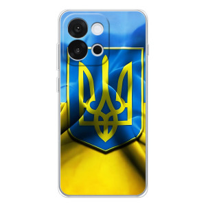 Чохол з картинкою (Патріотичний ГЕРБ) на OnePlus 13T – Герб і Прапор України