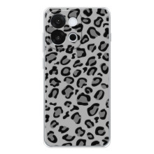 Чехол с леопардовым принтом на OnePlus 13T (Темный леопрад)