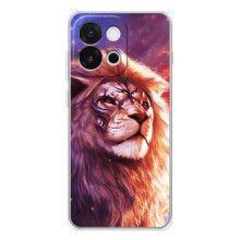 Чохол з картинкою ЛЕВ для OnePlus 13T (VPrint) – Красочний Лев