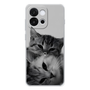 Чехол с рисунком кот на OnePlus 13T