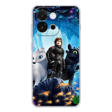 Чохол з принтом дракон Беззубик  – Гикавка з драконами