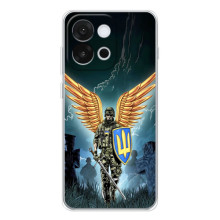 Чохол з українським воїном на OnePlus 13T