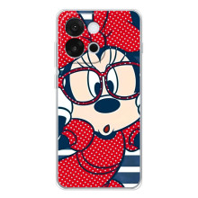 Міккі Маус чохол для OnePlus 13T (AlphaPrint - Мультяшні) – Маус в окулярах
