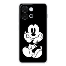 Міккі Маус чохол для OnePlus 13T (AlphaPrint - Мультяшні) – Маус на чорному