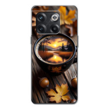 Чохол з унікальним дизайном 'Осінь з кавою' для OnePlus 13T – Темна кава