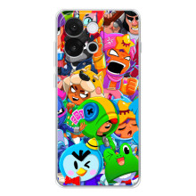 Силиконовый Чехол на OnePlus 13T с картинкой Brawl Stars